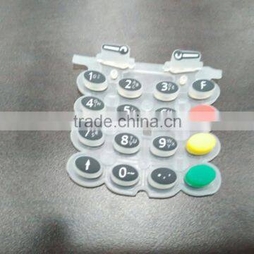 Custom numeric sillicon rubber keypad