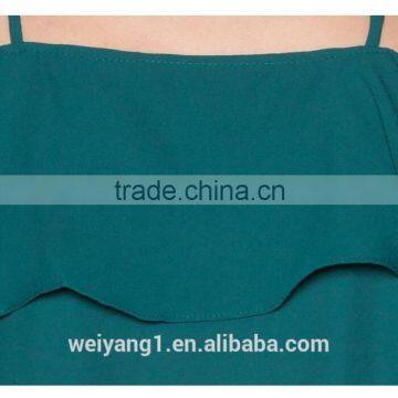 Cold Shoulder Flare Top Woman Off Shoulder Multicolor Blouses photo-6