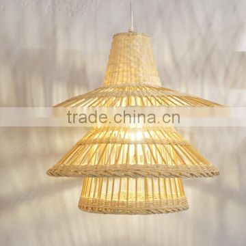 Decorative Handmade Wood Bamboo Pendant Light/Lamp Modern Chandelier