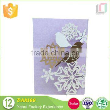 Folk Art Luxury Blank Christmas Greeting Card