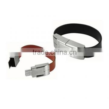 bracelet leather usb flash drive