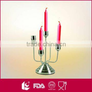 High quality wedding metal 5 arm candle holder