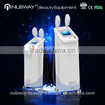 Nubway New Arrival Hottest SHR Elight RF Hair Removal Machines With 3000W Big Power