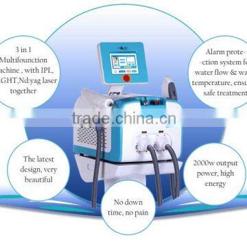 SHR950 SHR+Elight+IPL Removes Unwanted Hair Permanently CE Approved / Shr Ipl