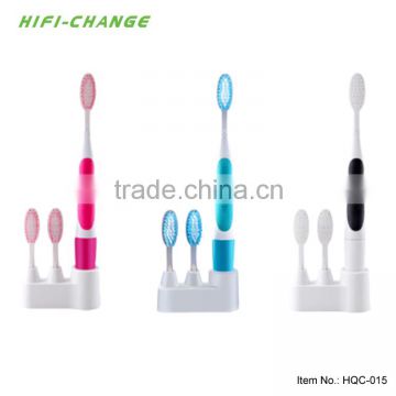 New Products China Cheap OEM Waterproof silicon bristle toothbrush HQC-015