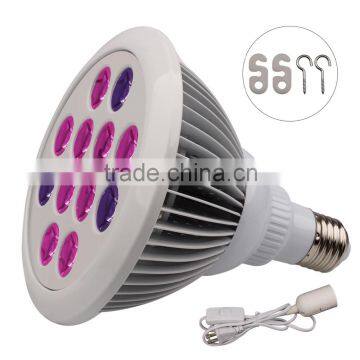Grow Plant Light LED Full Spectrum Plant Grow Light E27 12W photo-3