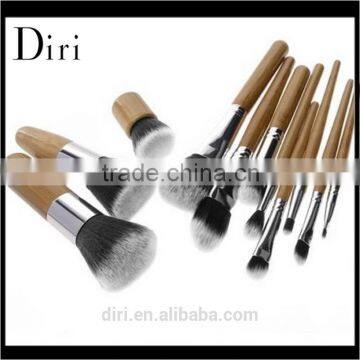 11 Pcs Beauty wool blush eye shadow concealer cosmetic makeup brush