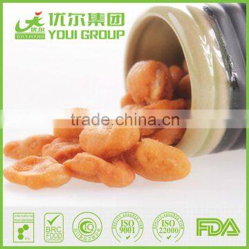 BRC OU KOSHER Certified Snacks from China Fried Salted Broad Beans