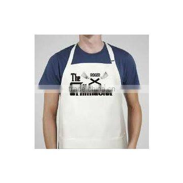 CHEAP WHITE APRON PRINTED CHEAP