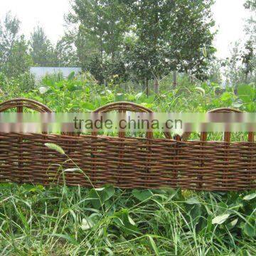 Natural Willow border/ willow planter