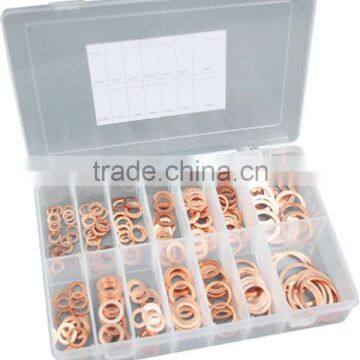 TC BV Certification 250pc Hardware Assorted Copper Sealing Washers