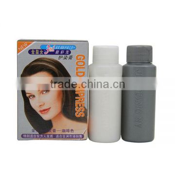 Nutural hair care hair dye coffee color for sale the black magic comb hair dye