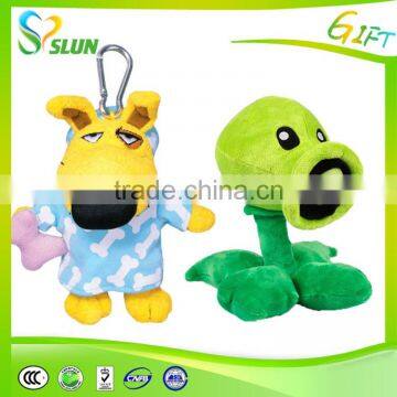 Economic Cheapest christmas plush keychain toy