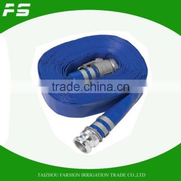 Agro Lay Flat PVC Flexible Water Discharge Hose With Camlock Coupling