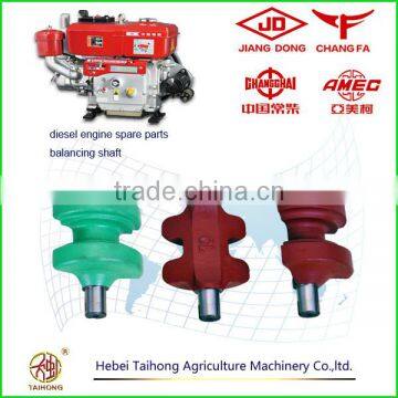 Balance shaft for single cylinder diesel engine parts