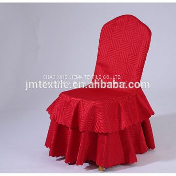 new desigh ruffled chair cover wedding / hotel