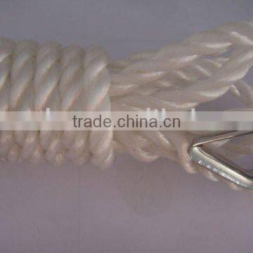 3-strand twist water rescue rope with competitive price