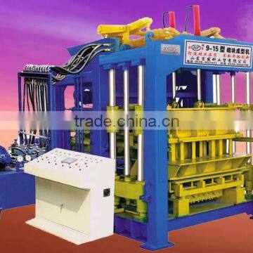 automatic pls control QT9-15 Germany technology automatic brick making machine,block machine, QT9-15 brick machinery