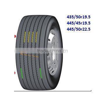 Truck tire 435/50r19.5, 445/45r19.5, 445/50r22.5