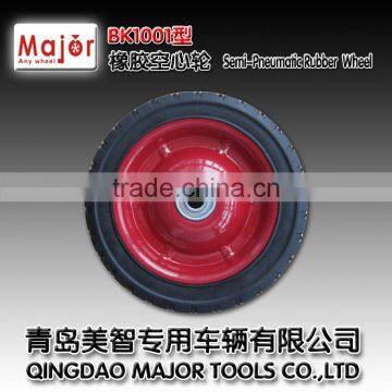 10x1.75 Semi-pneumatic Rubber Wheels for Wagons photo-2