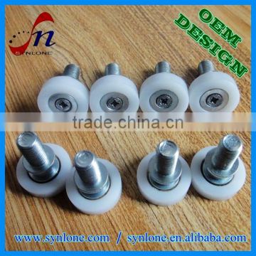 High quality high precision nylon ball bearing drawer rollers with 100% inspection