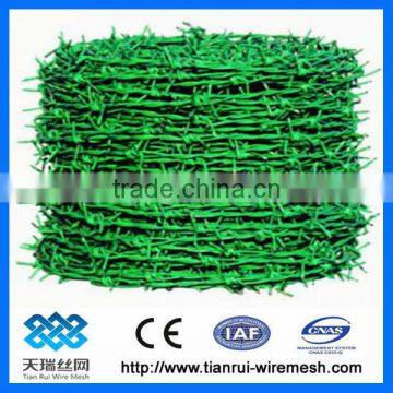 PVC coated barbed wire low price