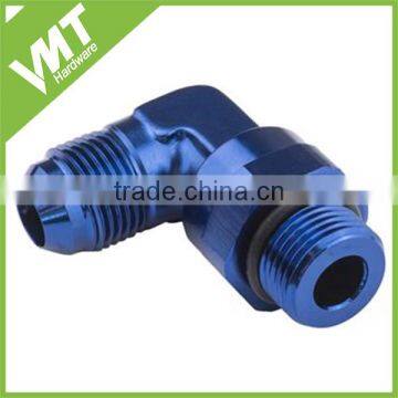 VMT Industry 90 Degree 1/2" NPT Swivel to Male AN8 Flare Fittings With O-ring photo-2