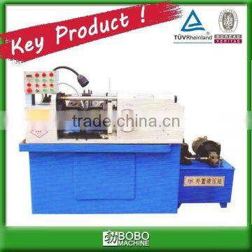 Hydraulic thread rolling machine for different pitch