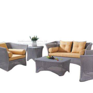 Outdoor Sofa Axvsion Fabric PE Rattan Wicker 5cm Cushion Leisure