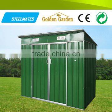 8*8ft Pent Roof Wholesale Cheap Metal Garden Shed photo-5