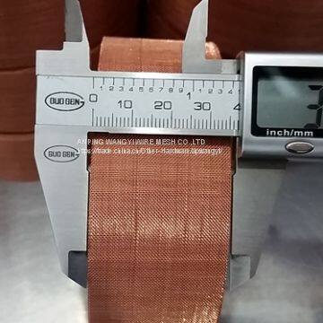 20years Factory Red Cooper Wire Mesh Shield Wire Mesh photo-5