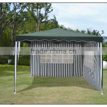 3x3m 140g Polyester gazebo with 2 pcs sidewall