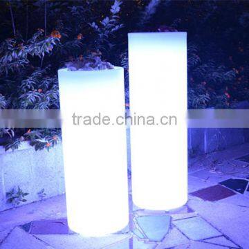 E27 LED lamp flower pot/ cylindrical decoration vase