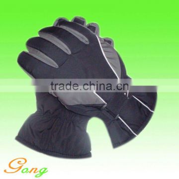 100% Polyester Winter Waterproof Taslon Ski Gloves