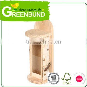 Terracotta Bird House Insect Wooden Ladybird Wild Life Care