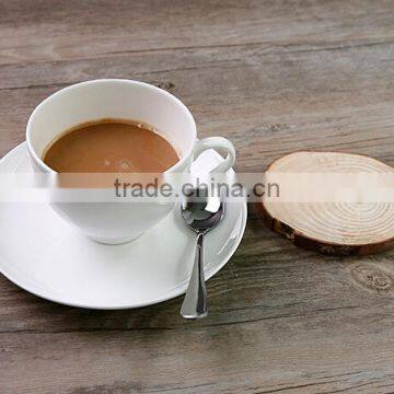 220ml bone china coffee mug and saucer