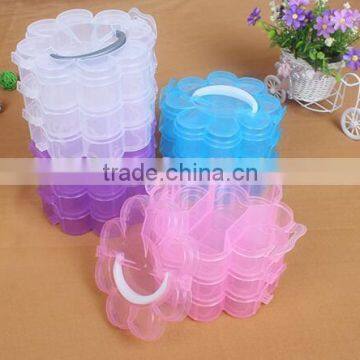 J537-1 Plastic Manufacturer for Transparent Plastic Kitchen Household Storage Box photo-4