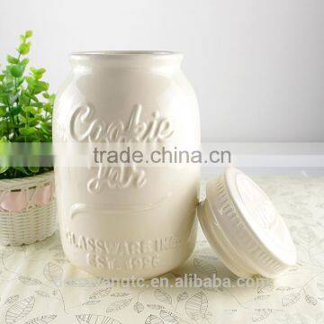 OEM Sculpture Style Ceramic Baby Milk Bottle Tea Coffee and Sugar Storage Jars photo-3