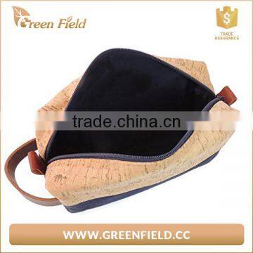 Cork Travel Zip Top Cosmetic Bag,Makeup Bag, Pencil Pouch photo-3