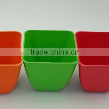 Houseware Plant Flower Pots Wholesale ,eco Bamboo Fiber Flower Plant Pot photo-4