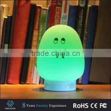 new products portable miniso bluetooth speakers with touch LED Light Lamp