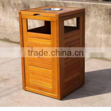 Arlau Outdoor Park Wood Garbage Bin photo-2