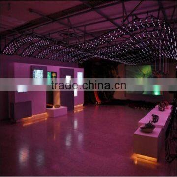 2015 Hot Sell High Brightness Led Grid Curtain / Led Mesh Crtain /curtain Led Dmx photo-3