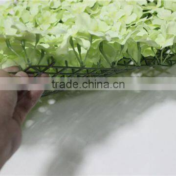 Cool Yellow Wall Covering Bulk Silk Flower Fence Decoration Leaf Mat