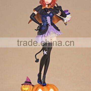 Halloween Theme Pumpkin Love Live Sexy Girl Pile Statue photo-6