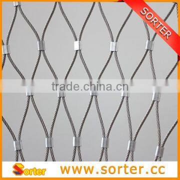 Stainless steel woven wire mesh slope stabilization mesh