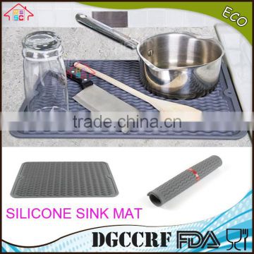 NBRSC Silicone Dishes Drying Mat Draining Mat for Kitchen Counter Dish Dryer Mat For Dish Drying