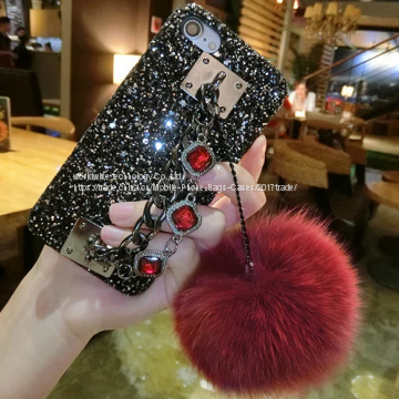 Diamond Hard Plastic Housing Shell Cell Phone Cover Case Silicone Mobile Phone Cases for IPhone7/7Plus/6/6s/6plus/6splus photo-3