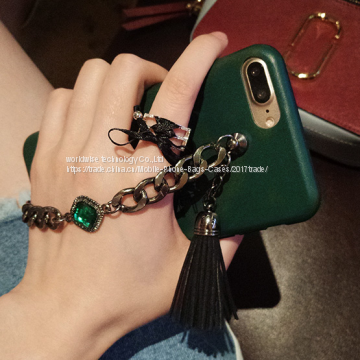 Имитационная кожа ПУ чехол для мобильного телефона photo-5