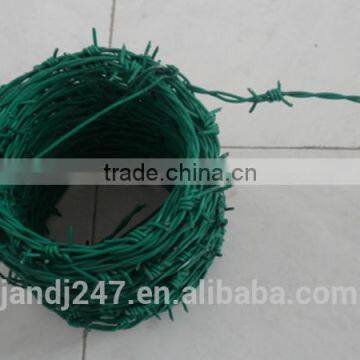 Low Price Green Color Barbed Wire for Construction photo-4
